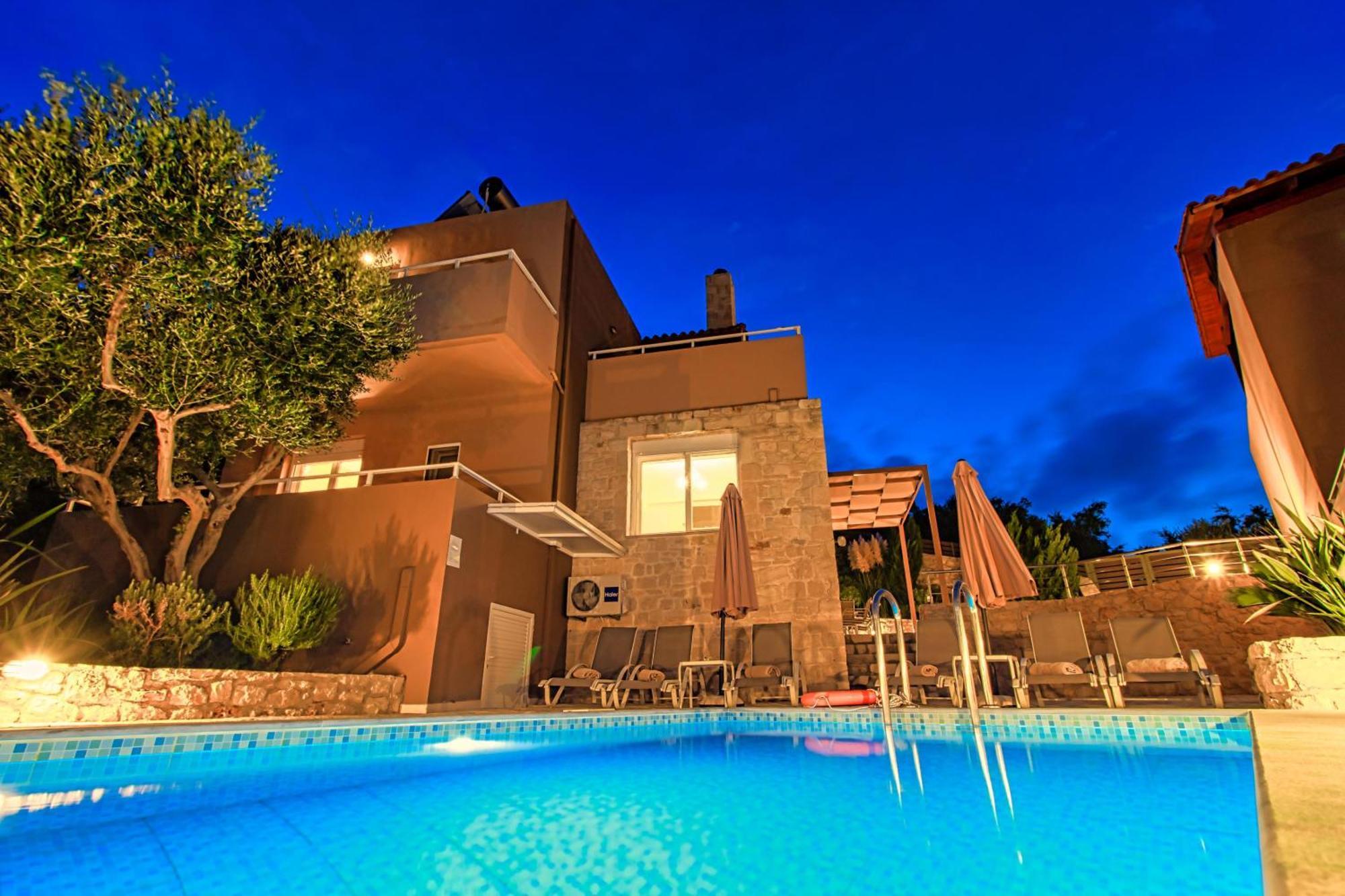 Theo Villas With Sea View Marathokefala Exterior photo