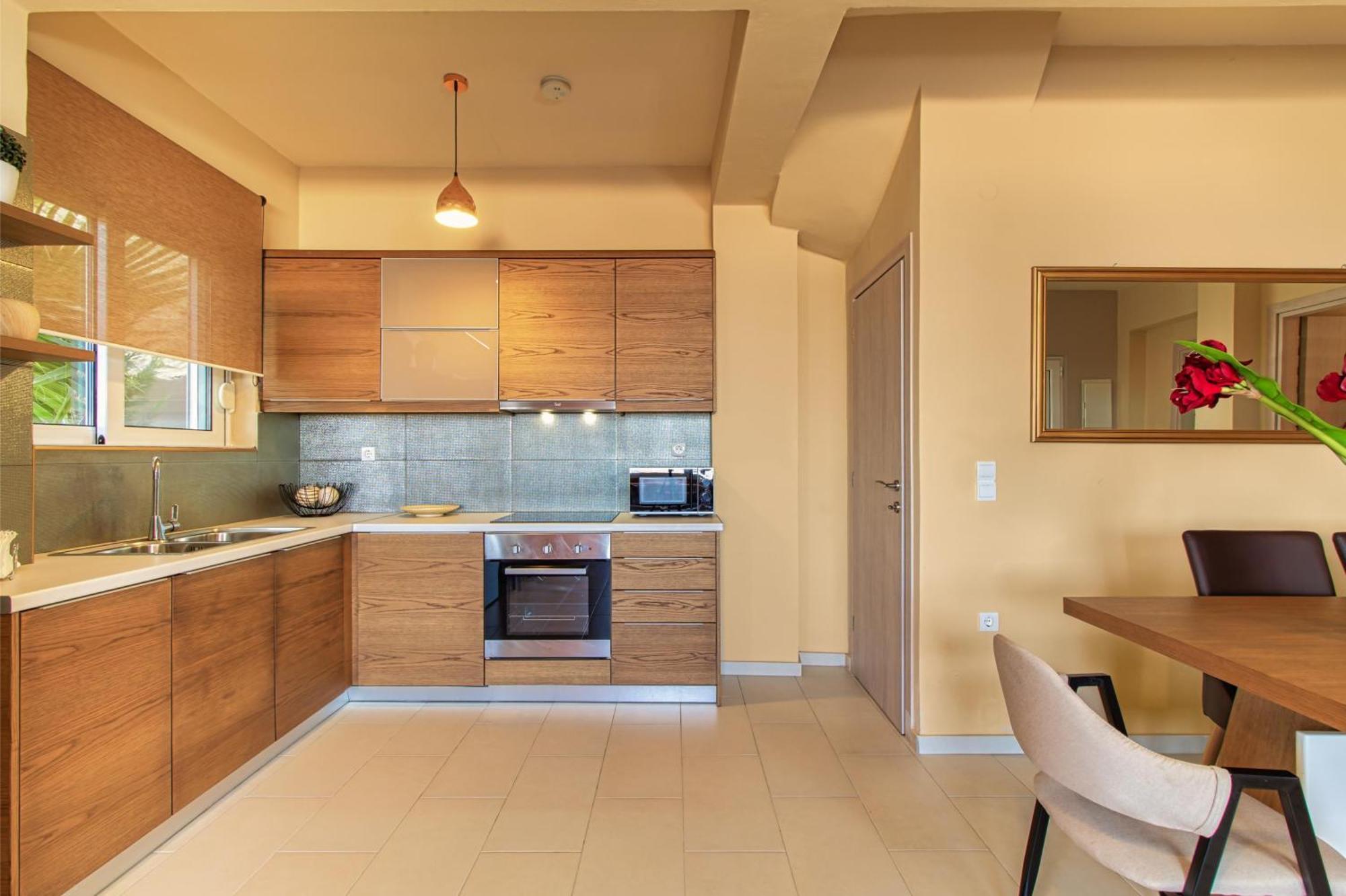 Theo Villas With Sea View Marathokefala Room photo