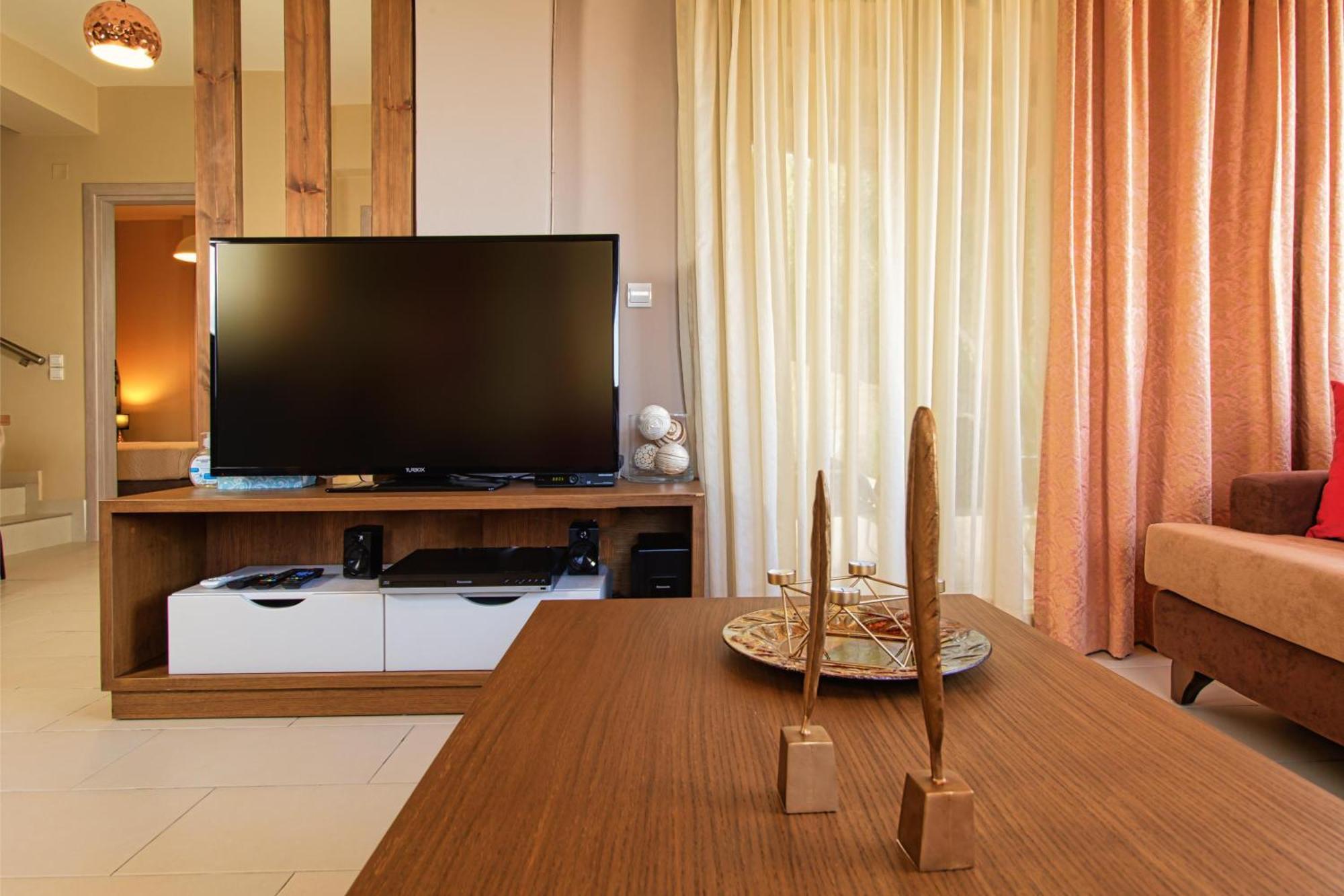 Theo Villas With Sea View Marathokefala Room photo
