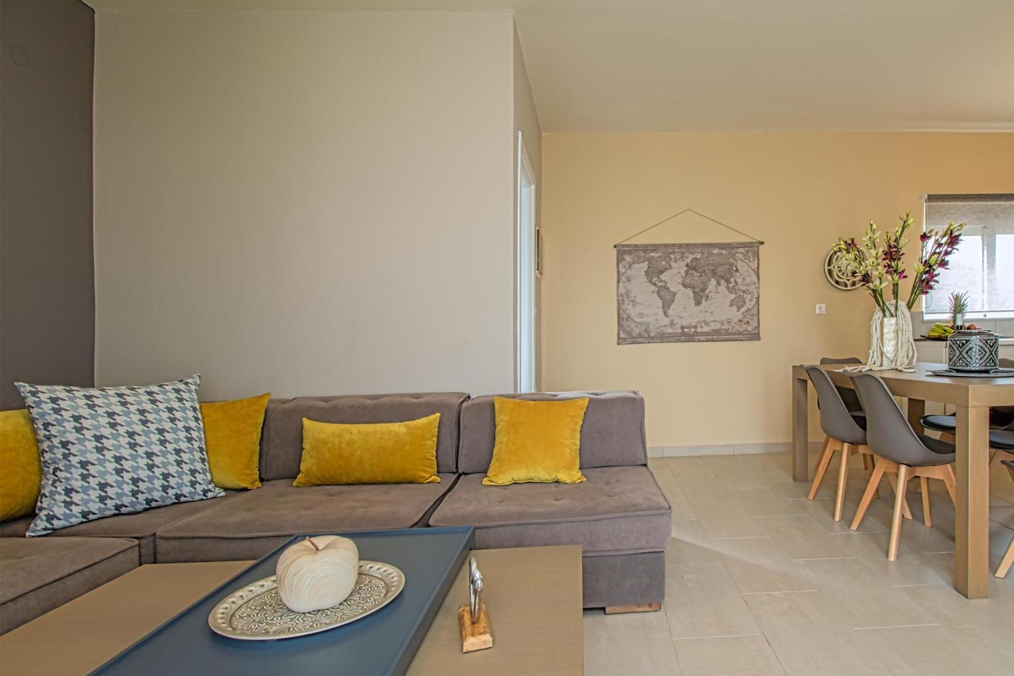 Theo Villas With Sea View Marathokefala Room photo