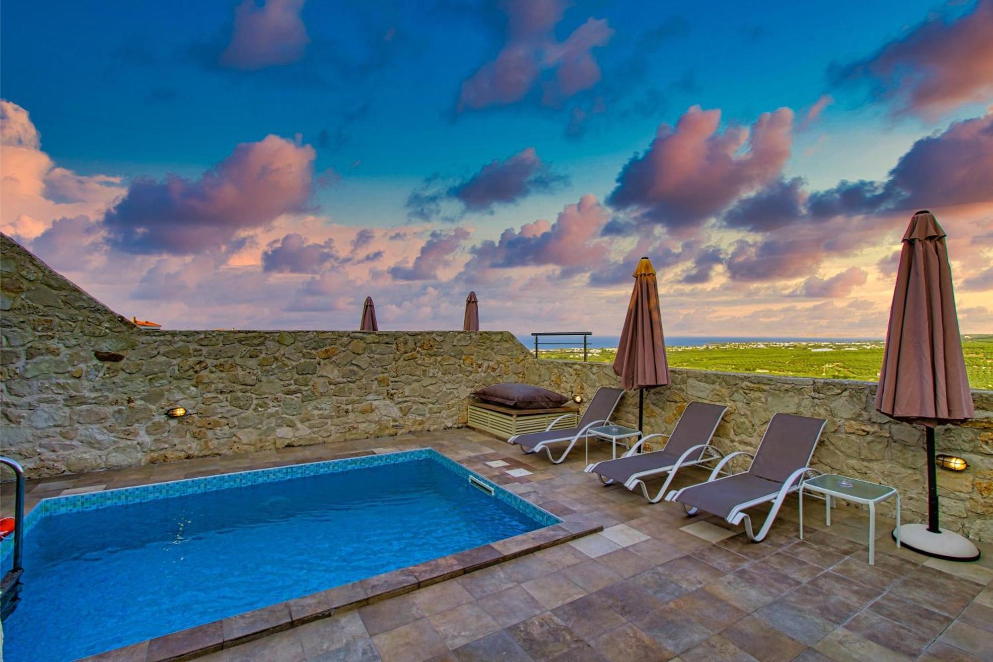 Theo Villas With Sea View Marathokefala Exterior photo